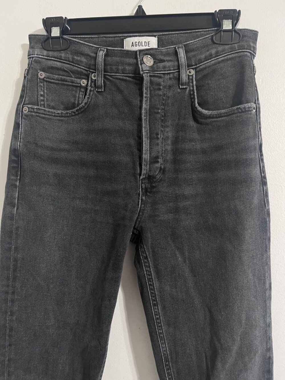 AGOLDE Riley High Rise Straight Crop Jeans Size 25 - Picture 4 of 14